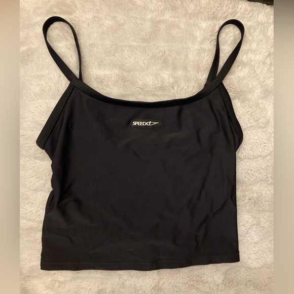 Gently Worn Women’s Black SPEEDO Tankini, size 8/10 - Picture 2 of 8